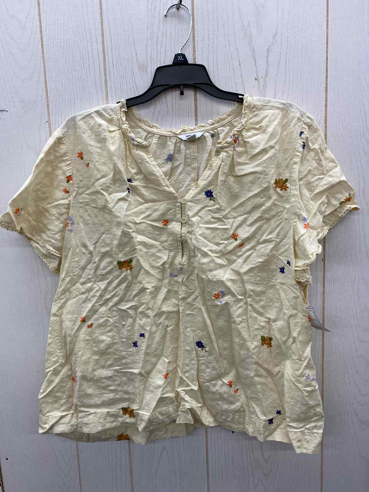 Sonoma Tan Womens Size XL Shirt