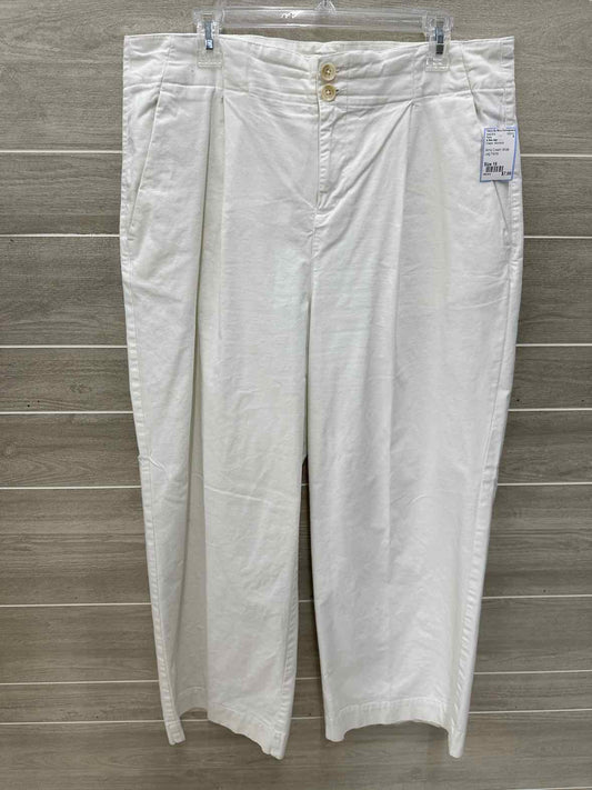 A New Day Cream Womens Size 16 Pants