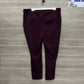 Maurices Size 18W Burgundy Plus Pants