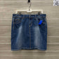 Vanilla Size 10 Blue Womens Skirt