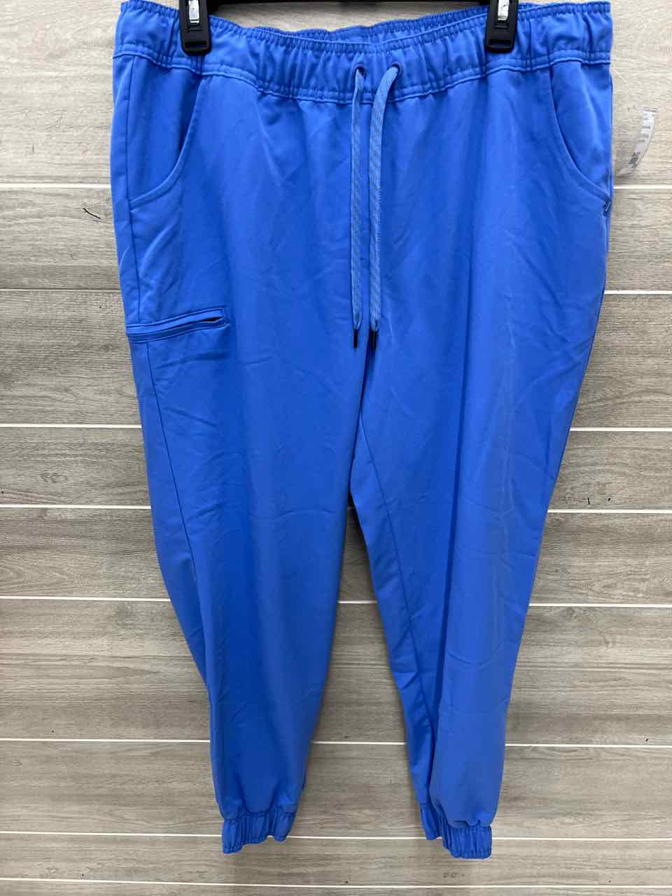 Size XL/P Blue Petite Scrub Pants
