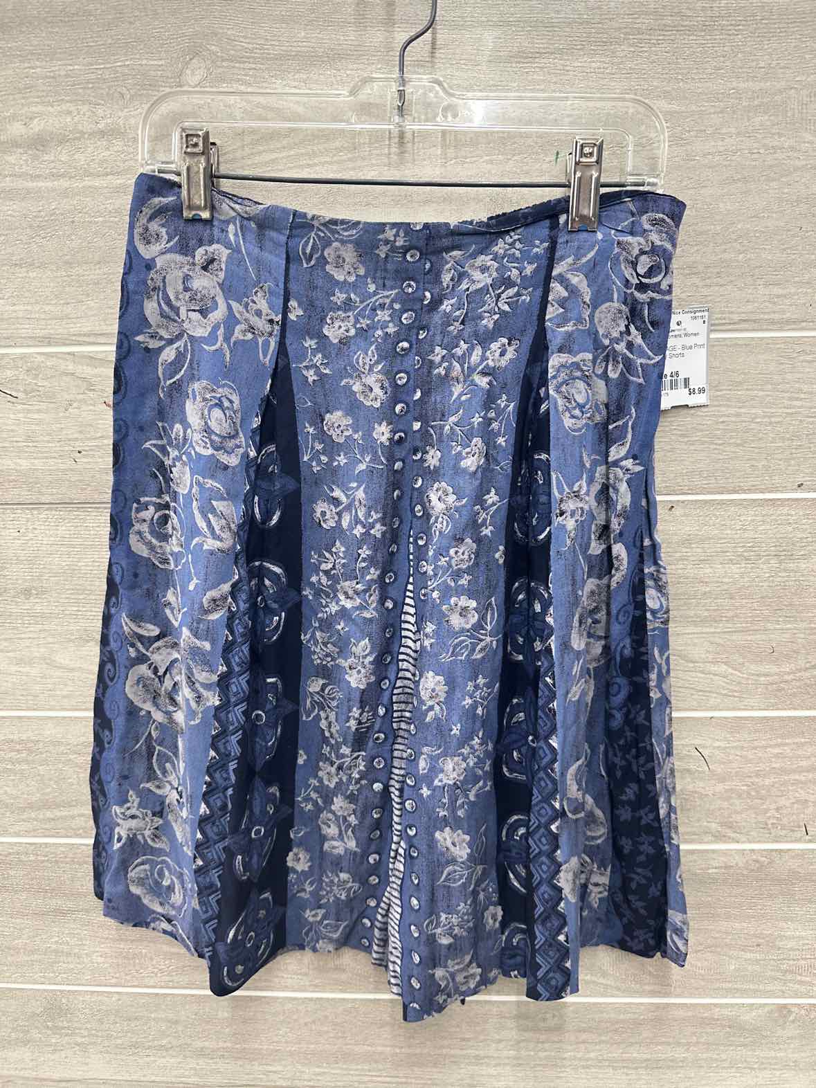 Maggie Lawrence Size 4/6 Blue Womens Shorts