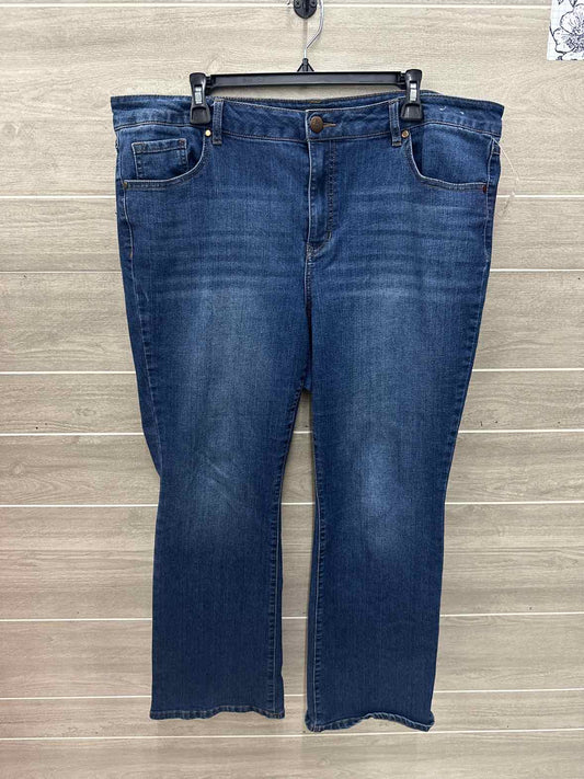 d. Jeans Size 18W Blue Plus Jeans