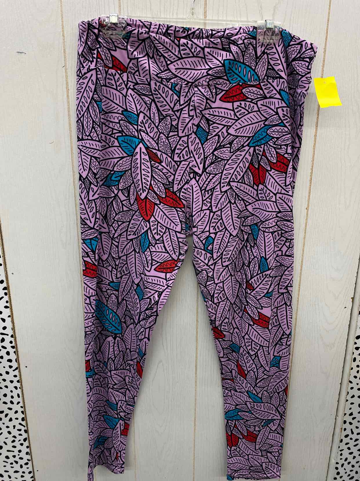 Lularoe Lavender Womens Size 2X Leggings