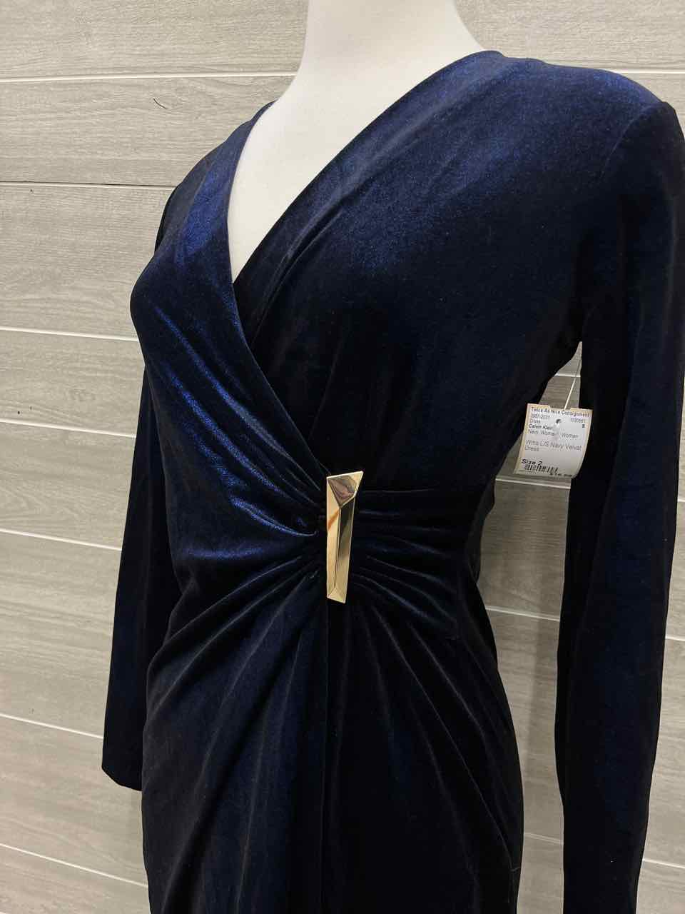 Calvin Klein Size 2 Navy Womens Dress
