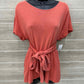 Free People Orange Womens Size XS/S Romper