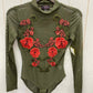 Olive Junior Size Small Bodysuit