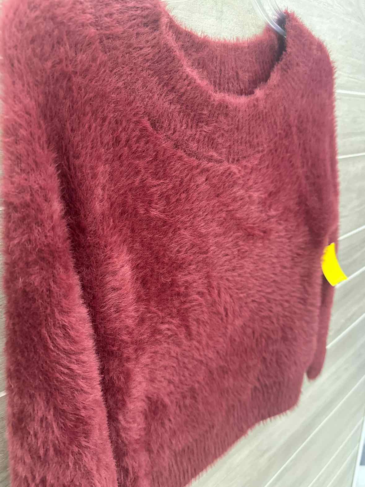 Charlotte Russe Burgundy Junior Women Size Small Sweater