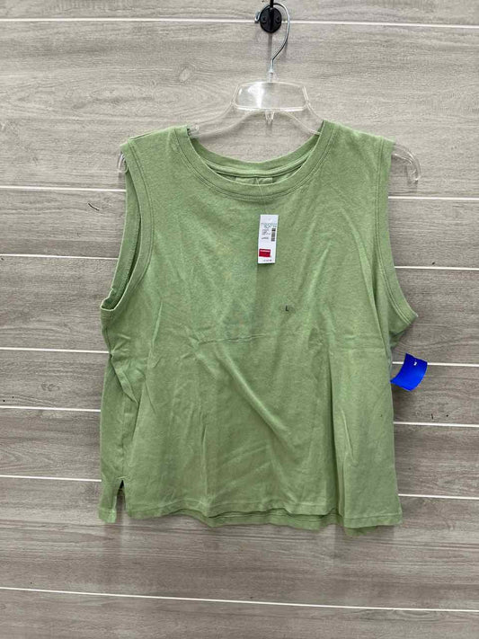 Maurices Size L Green Womens Tank Top