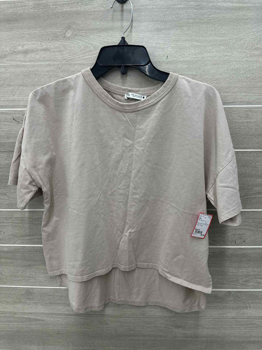ZARA Size S Tan Womens Shirt