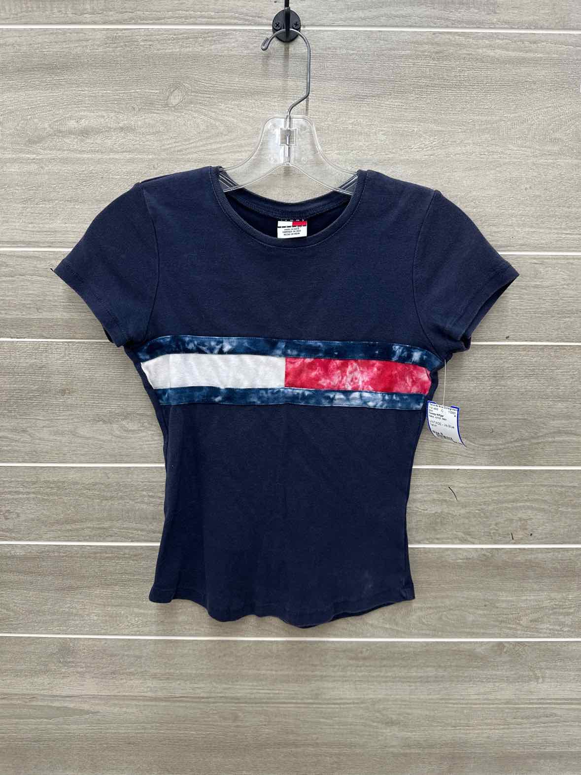 Tommy Hilfiger Size S Navy Junior Shirt