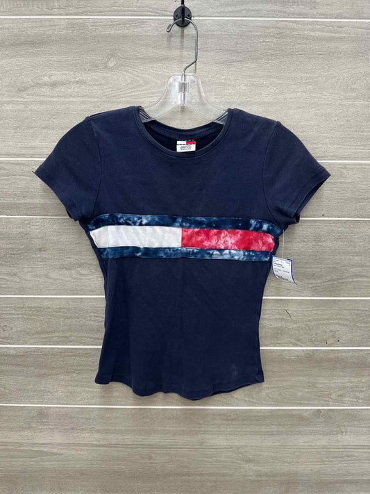 Tommy Hilfiger Size S Navy Junior Shirt