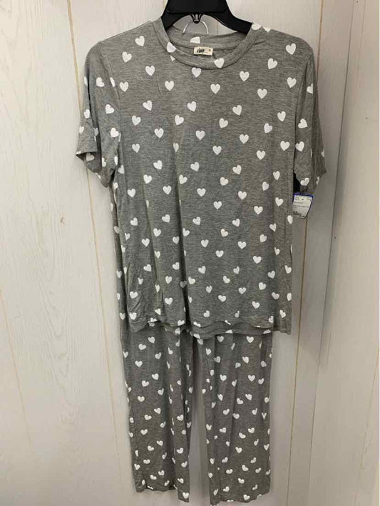 Gray Womens Size M Pajamas