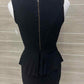 Ganni Size 2 Black Womens Dress
