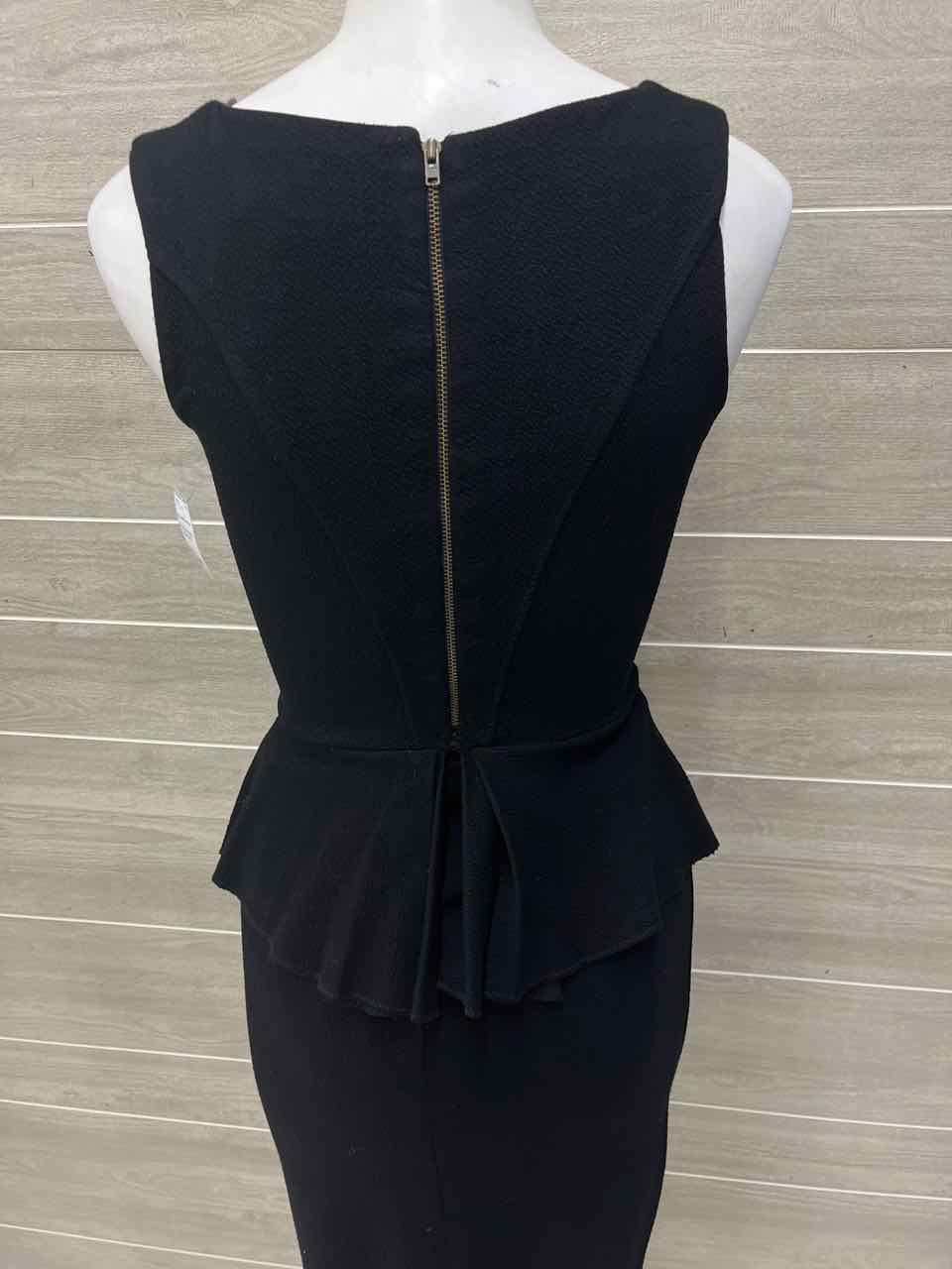 Ganni Size 2 Black Womens Dress