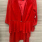 Ashro Red Womens Size 18 Skirt Set