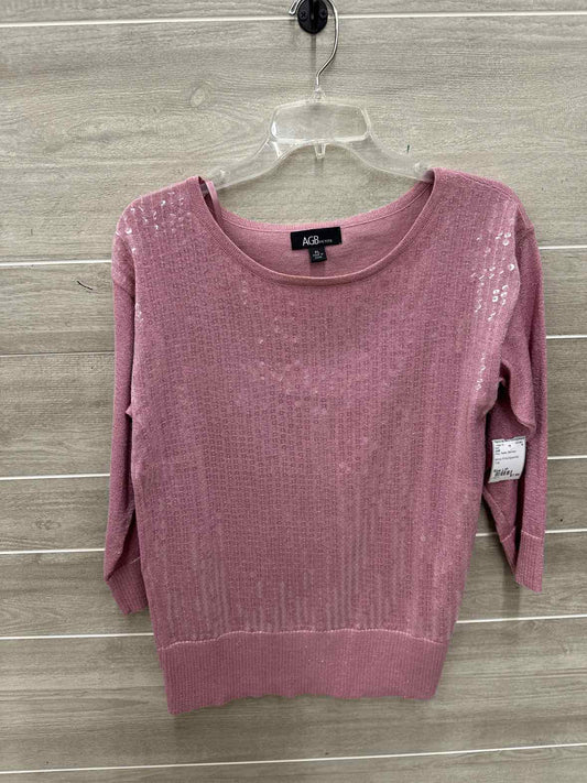 AGB Size L/P Pink Petite Shirt
