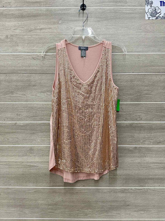 Nieman Marcus Size S Gold Womens Tank Top