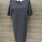 Croft & Barrow Size 10 Navy Womens Dress