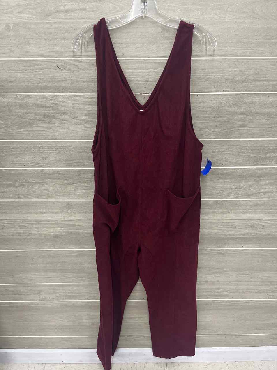 Double Zero Size S Burgundy Womens Jumper