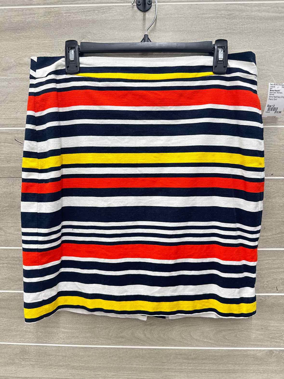 Banana Republic Size 12 Multi-Color Womens Skirt