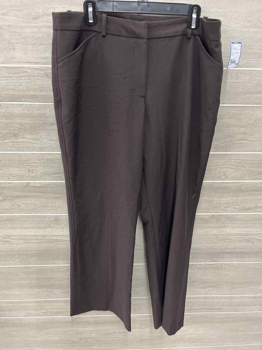 Worthington Size 16 Brown Womens Pants
