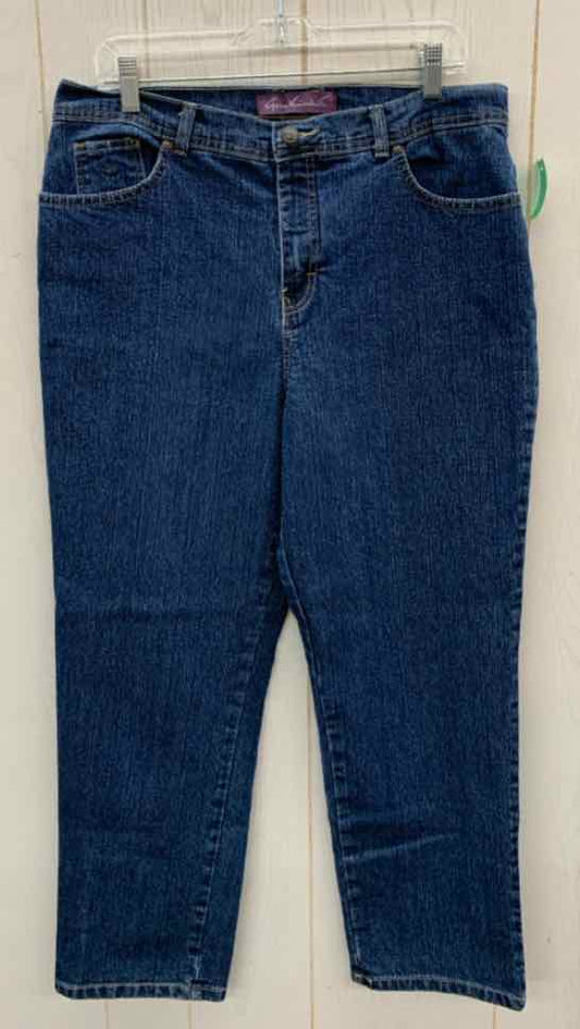 Gloria Vanderbilt Blue Womens Size 16 Short Jeans