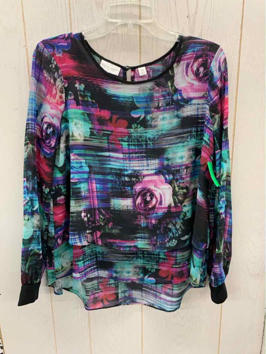 Bisou Bisou Multi-Color Womens Size XS Shirt