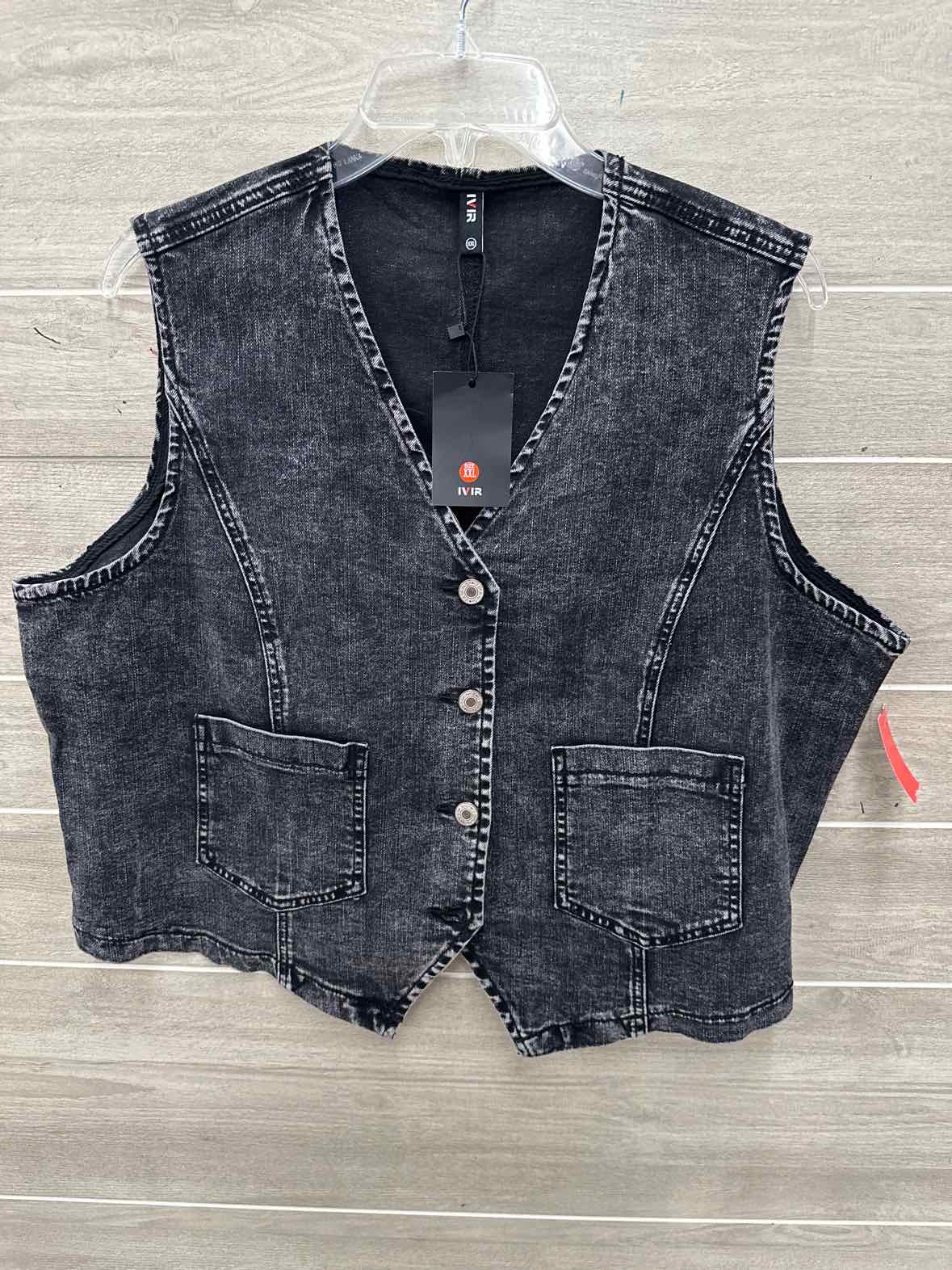 Size 16/18 Black Womens Vest