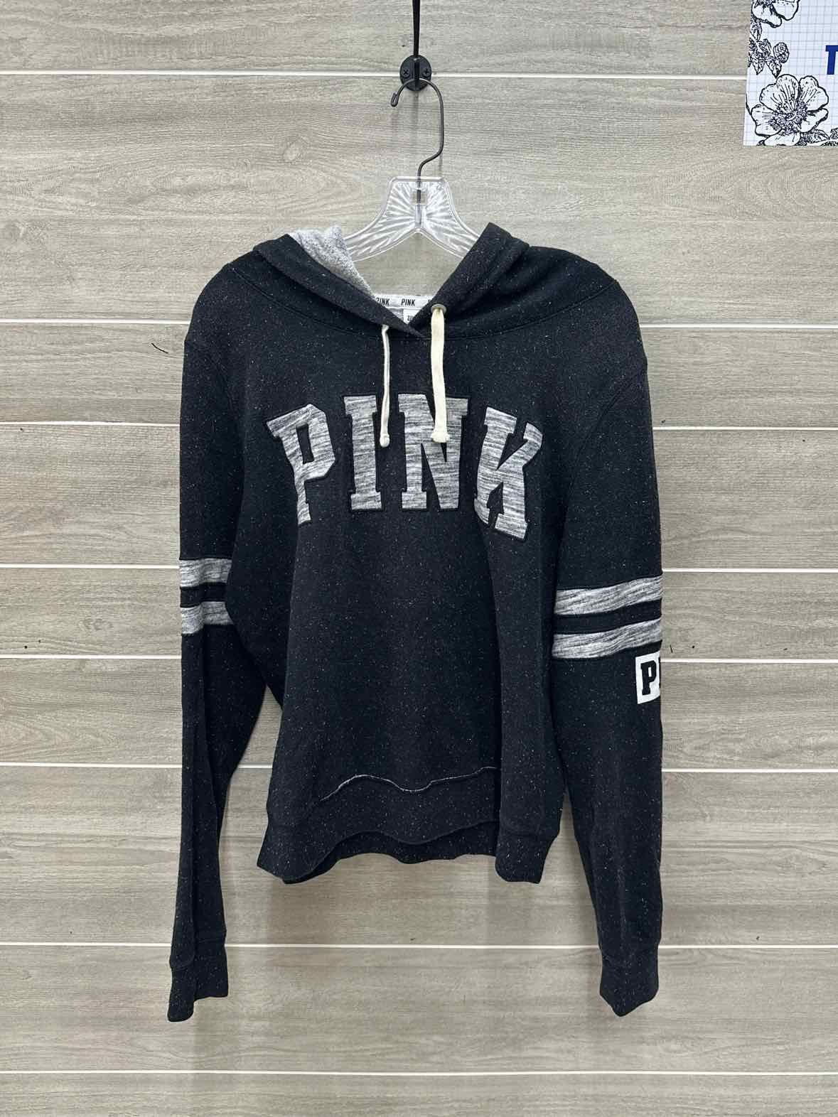 PINK Gray Womens Women Size L Sweatshirt