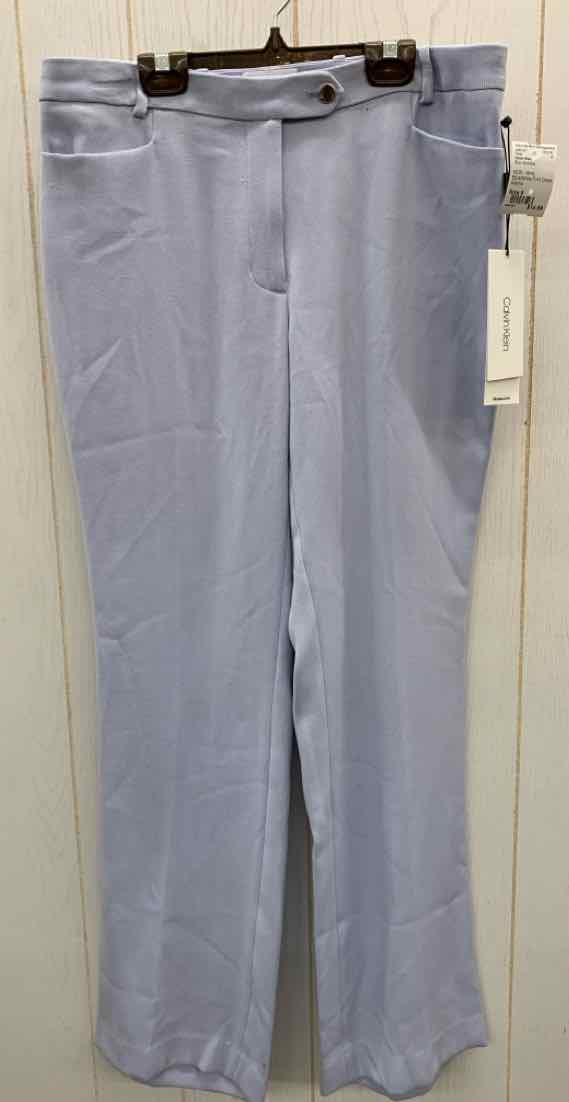 Calvin Klein Blue Womens Size 8 Pants