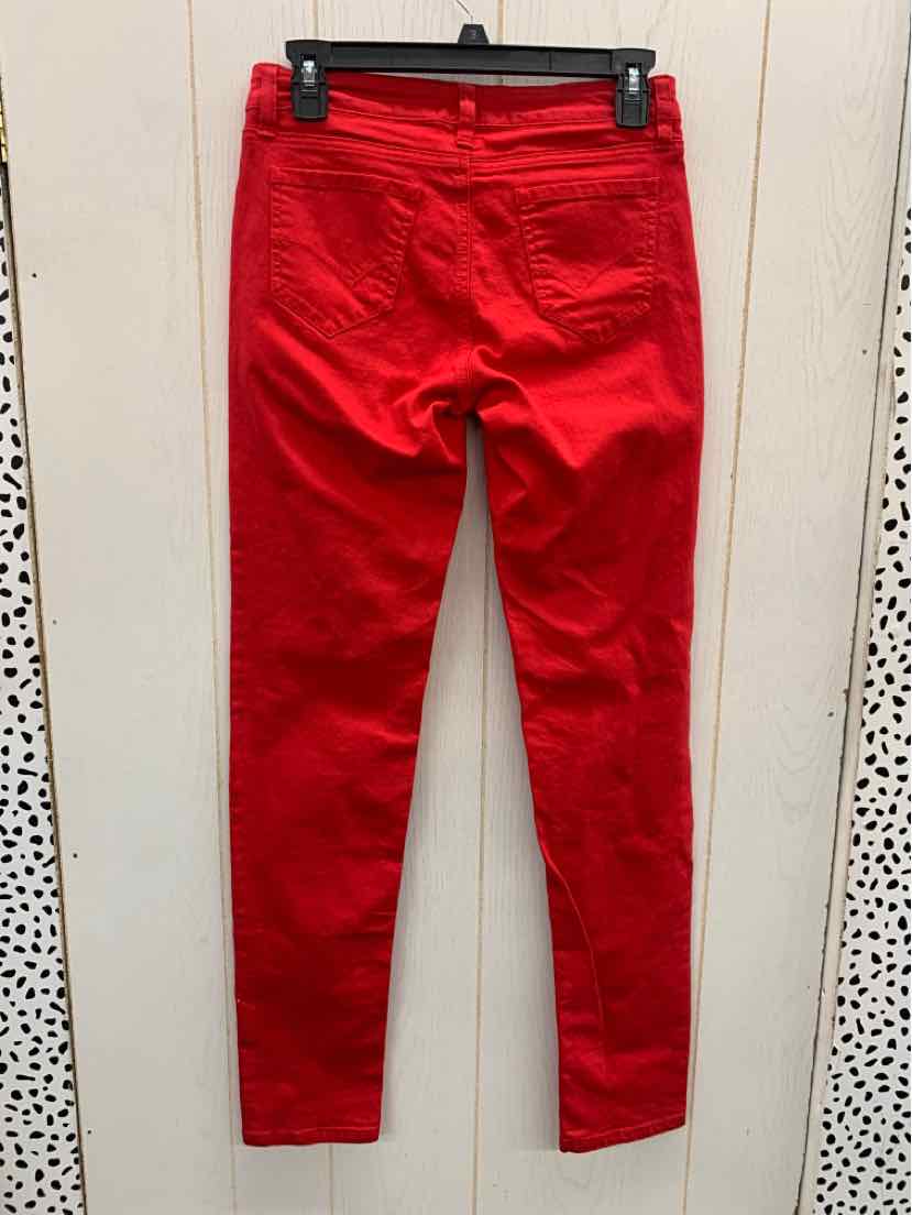 Red Womens Size 2 Pants