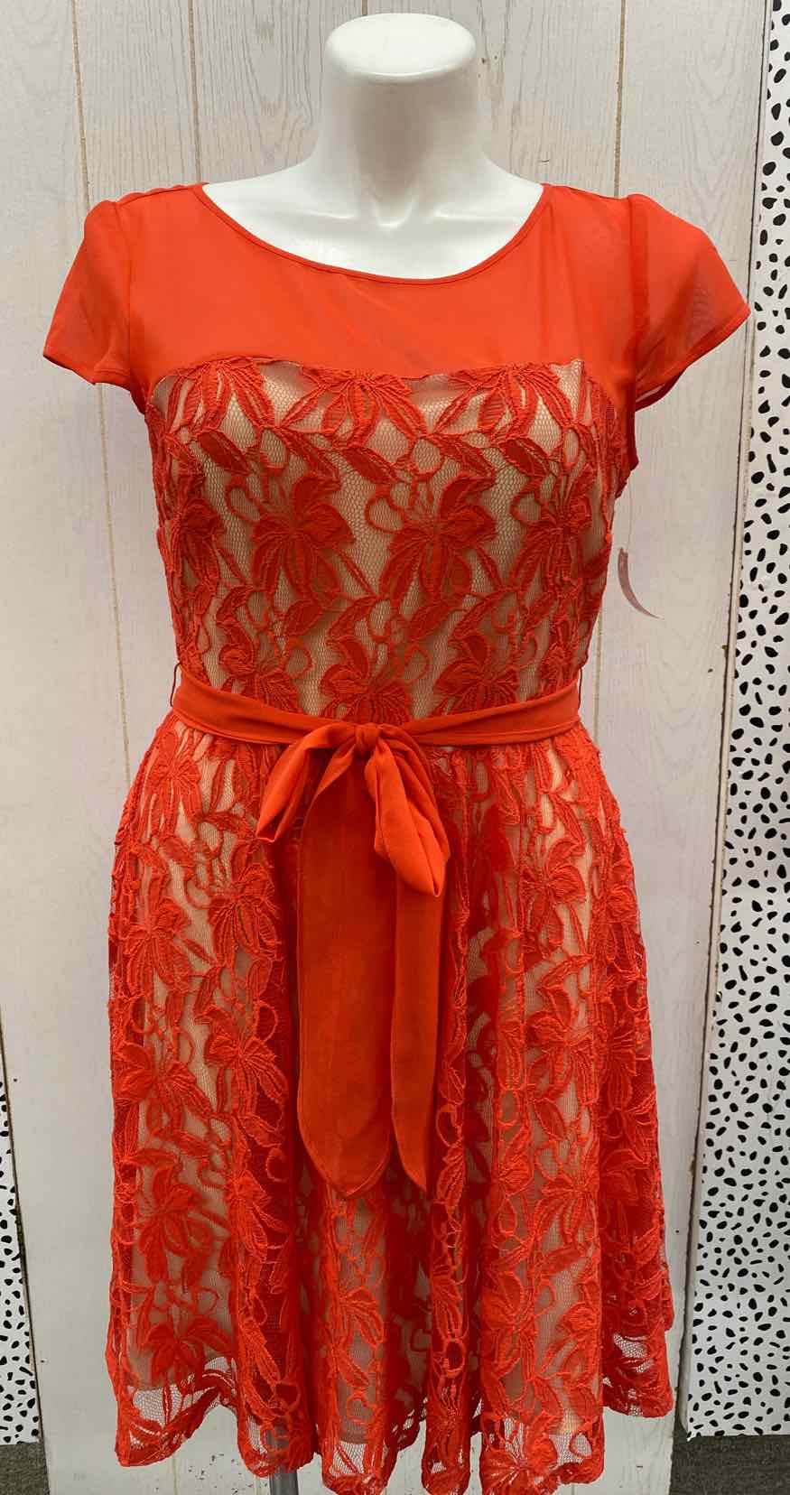 Danny & Nicole Coral Womens Size 14 Dress