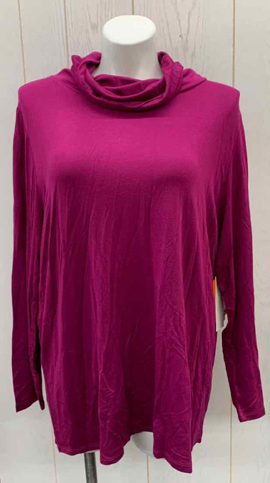 Adyson Parker Pink Womens Size 3X Shirt