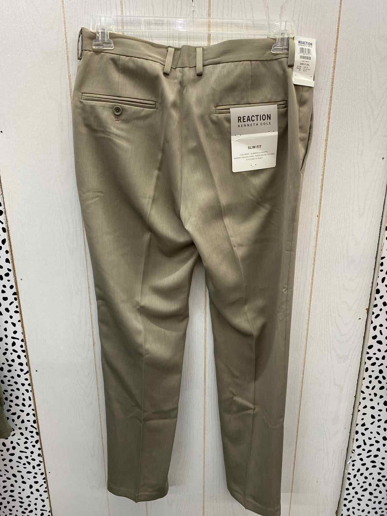 Victorious Men's Basic Casual Slim Fit Stretch Chino Pants DL1250 - Wheat -  32/30 - Walmart.com