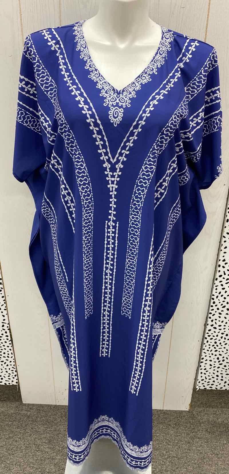 Blue Womens Size M/L Robe