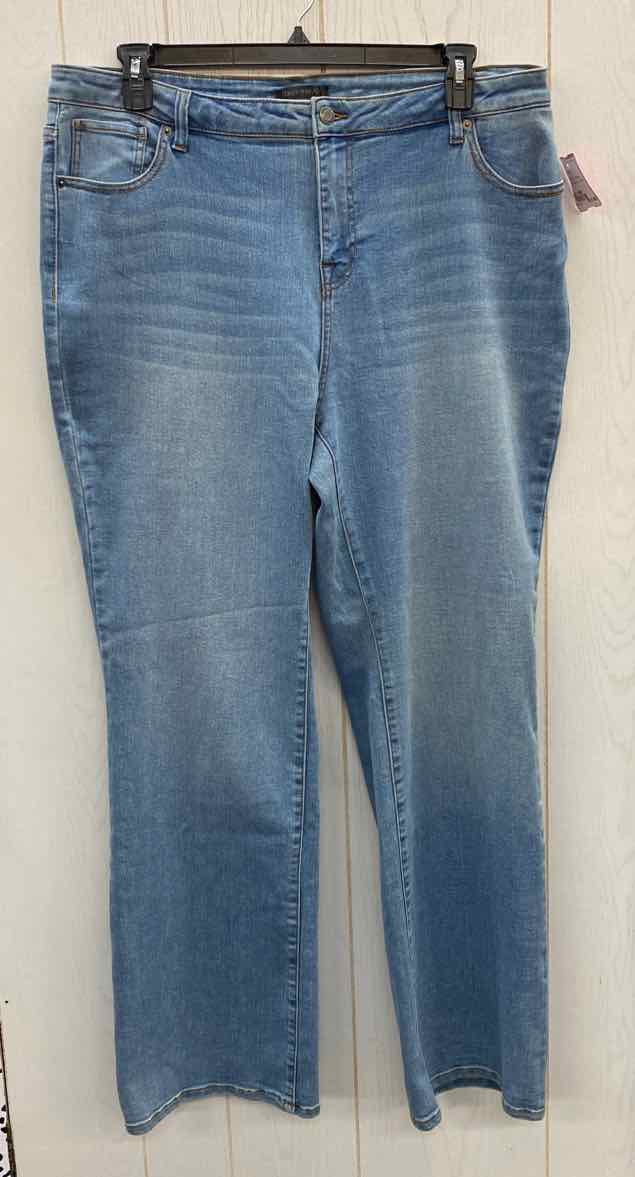 Daily Thread Blue Womens Size 16W Jeans