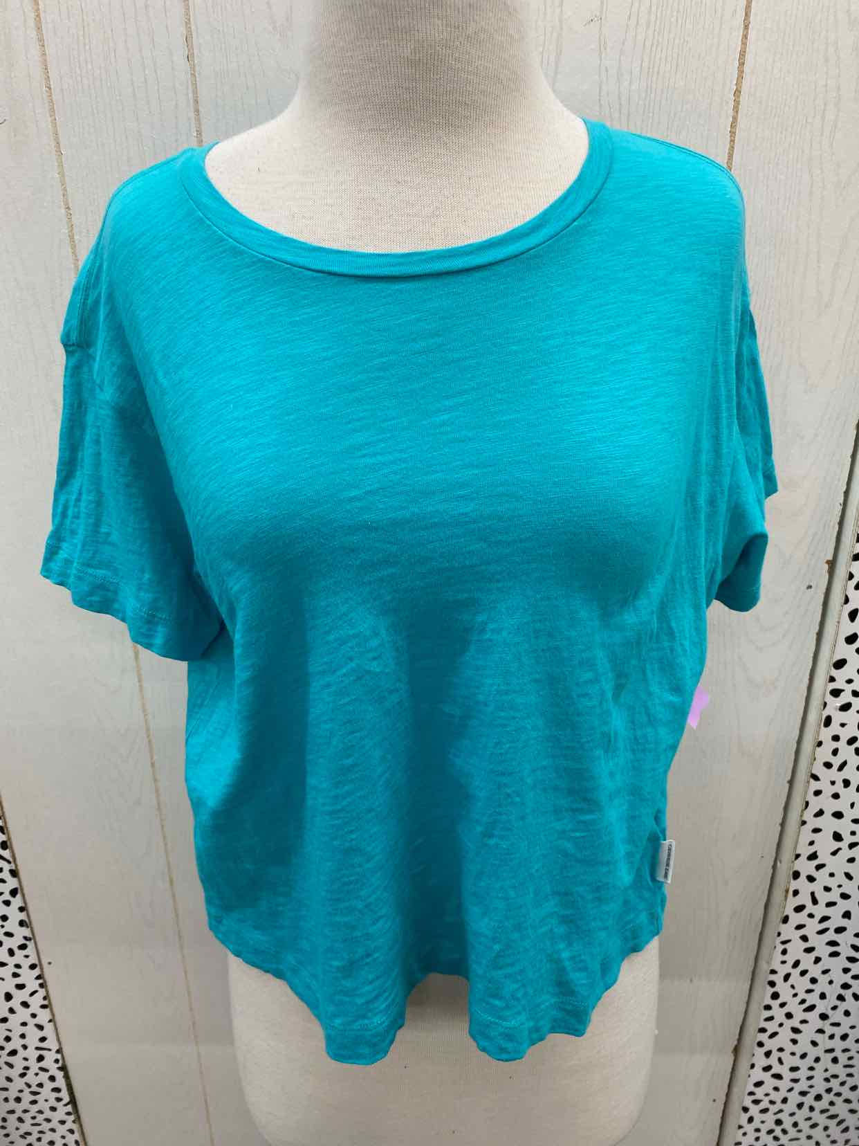 Calvin Klein Blue Womens Size Small Shirt