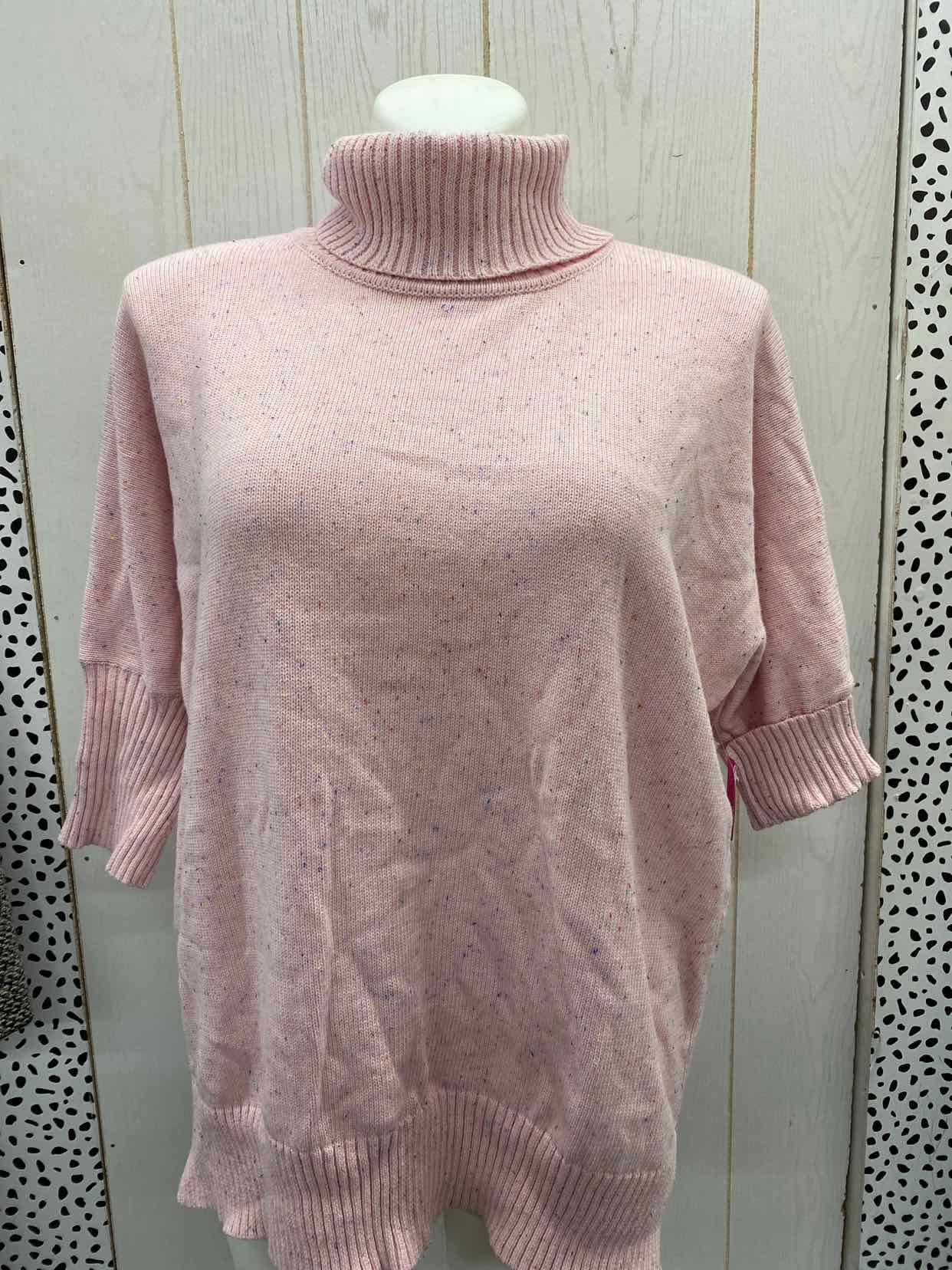 Andree Pink Womens Size L Sweater