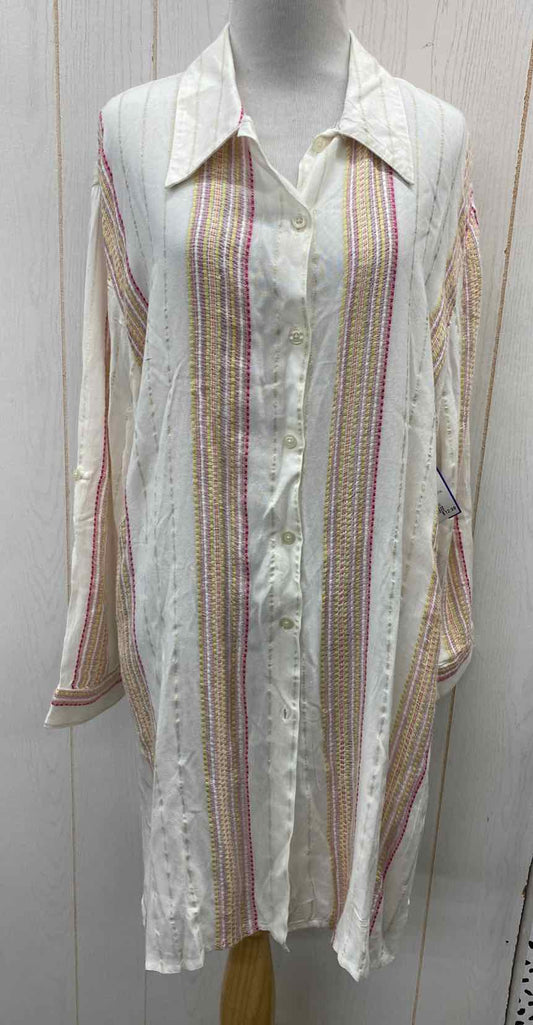 Elan White Womens Size Small Shirt