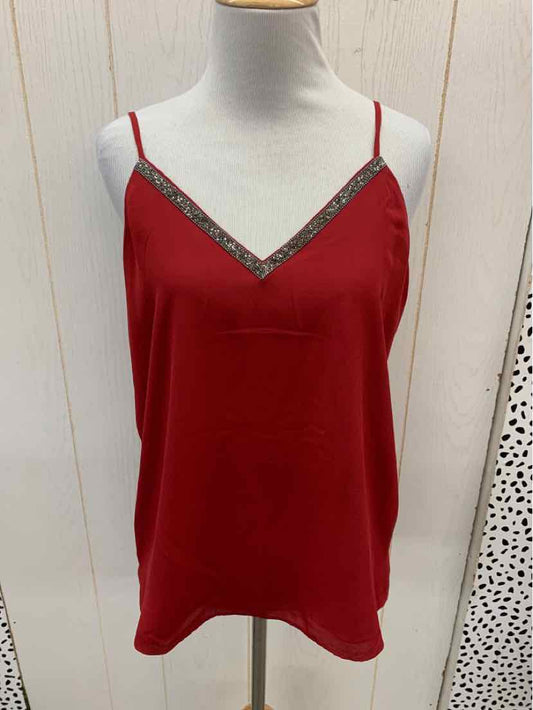 Maurices Red Womens Size Small Tank Top