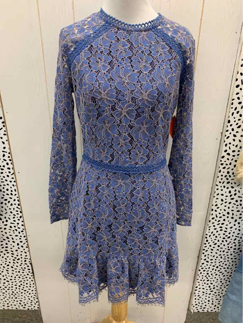 Blue Womens Size 4 Dress