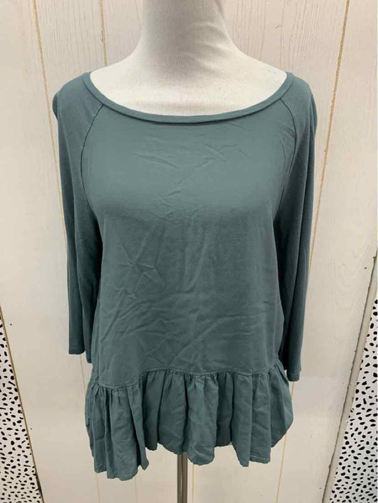 LOFT Teal Womens Size Small Shirt