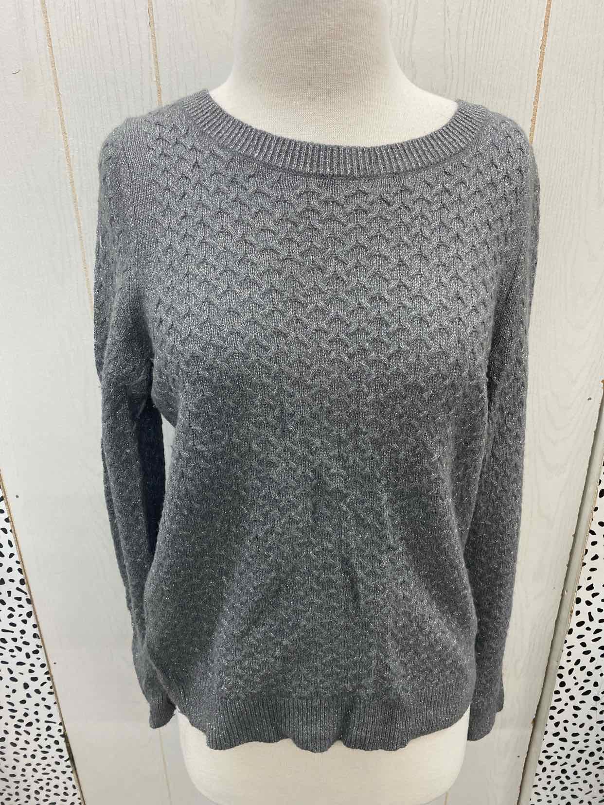 LOFT Gray Womens Size M Sweater
