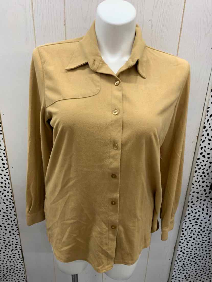 Tan Womens Size XL Shirt