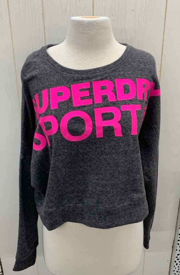 SuperDry Gray Womens Size M Shirt