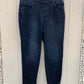 LOGO Blue Womens Size 6P Jeans