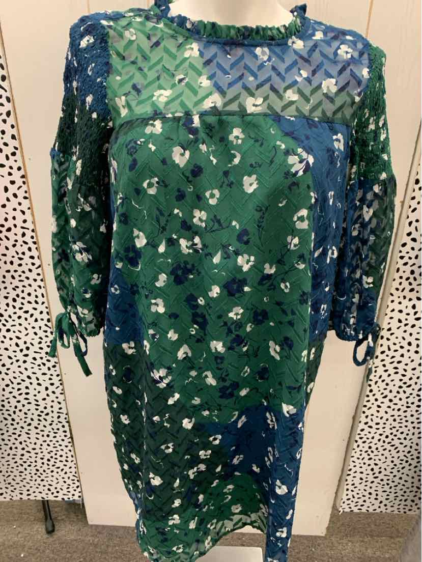 Susina Green Womens Size 12 Dress