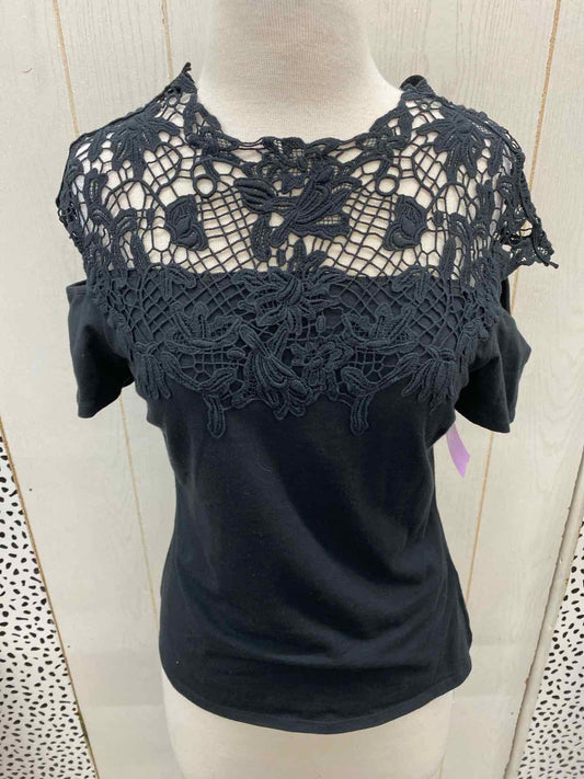 Venus Black Womens Size Small Shirt