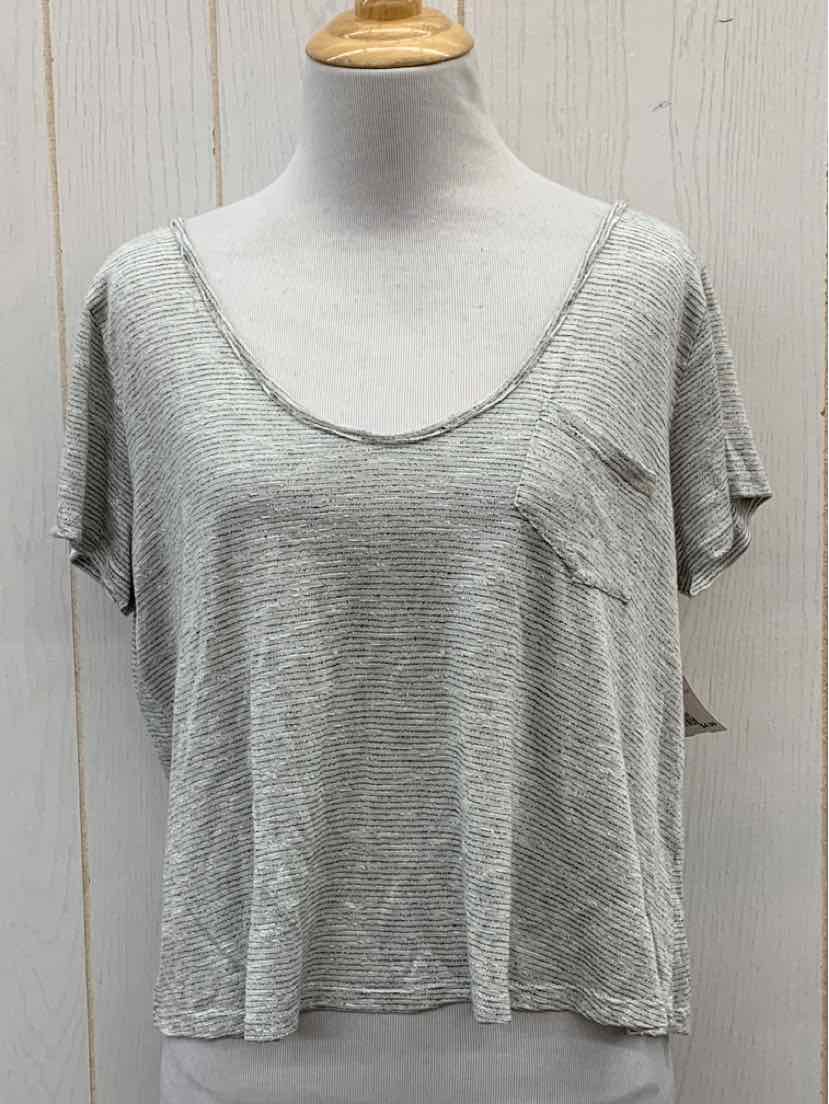 Lush Gray Womens Size Small Shirt
